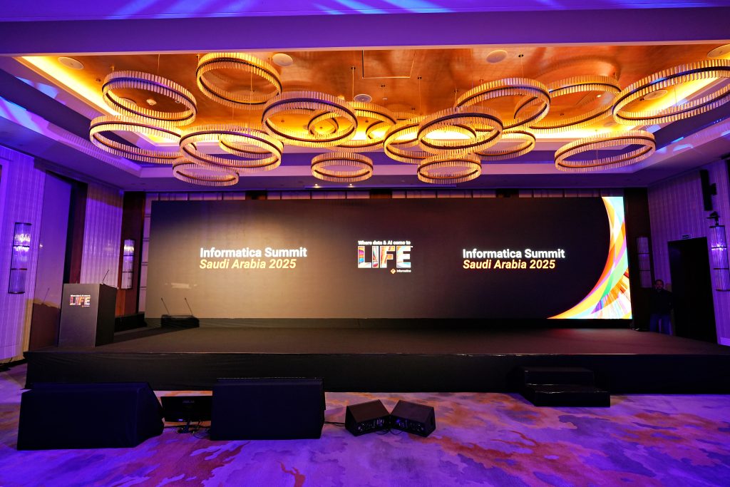 Informatica Summit 2025 Riyadh cloud data AI transformation event management company KSA SYNCS