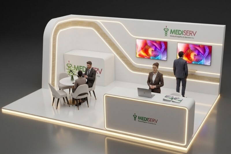 Exhibition booth production Exhibition booth production