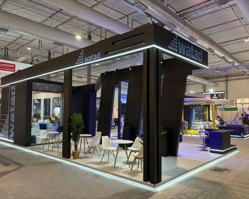 Big 5 Saudi booth design and construction project