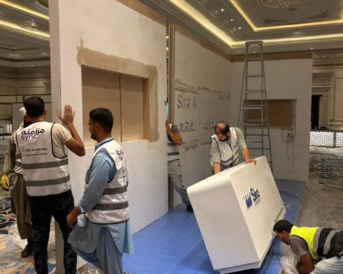 SIRA exhibition booth execution and management - by sync event management company