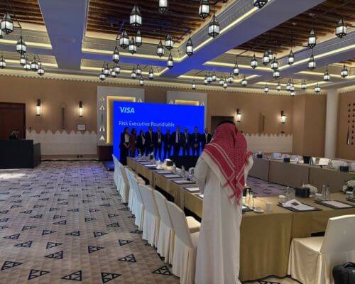 VISA corporate event setup and event production in Saudi Arabia