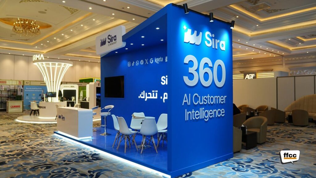SIRA exhibition booth setup and on-site operation at FFCC Global