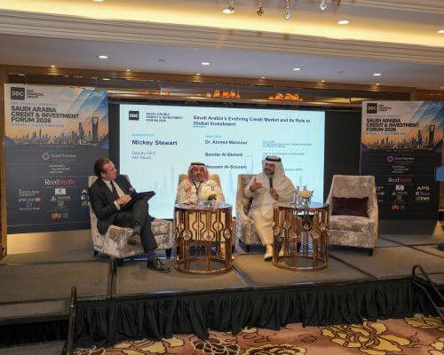 Event photography documenting DDC Financial Group investment forum 2026