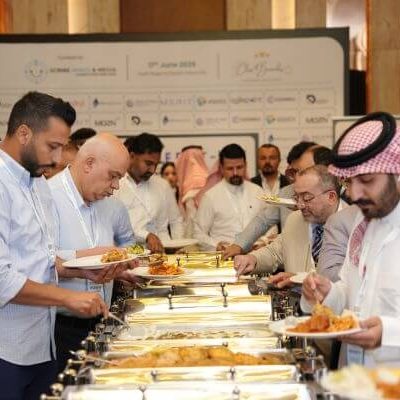 SYNC on-site event operations team during Middle East Agentic AI Forum KSA 2026 – best event management company in Saudi Arabia